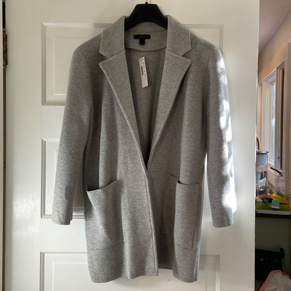J.Crew sweater blazer